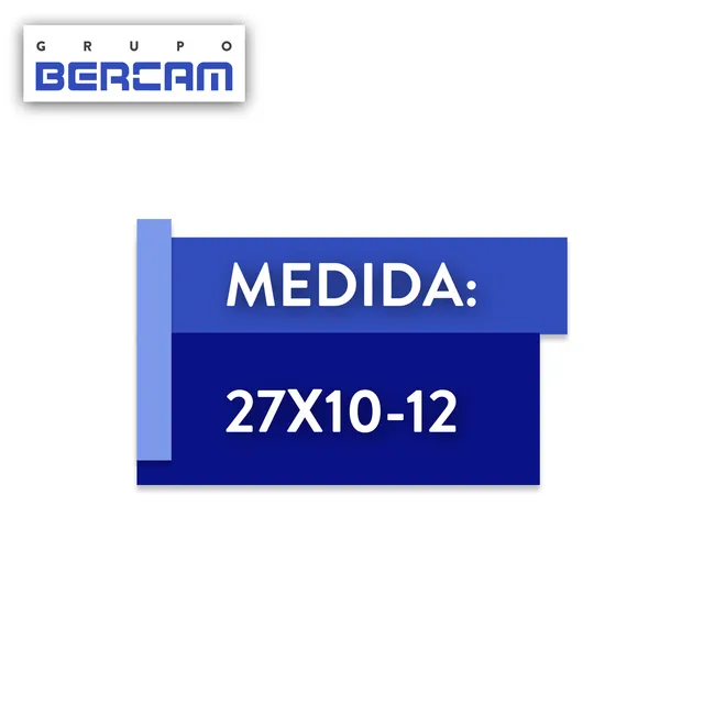 Cubierta maciza 27×10-12