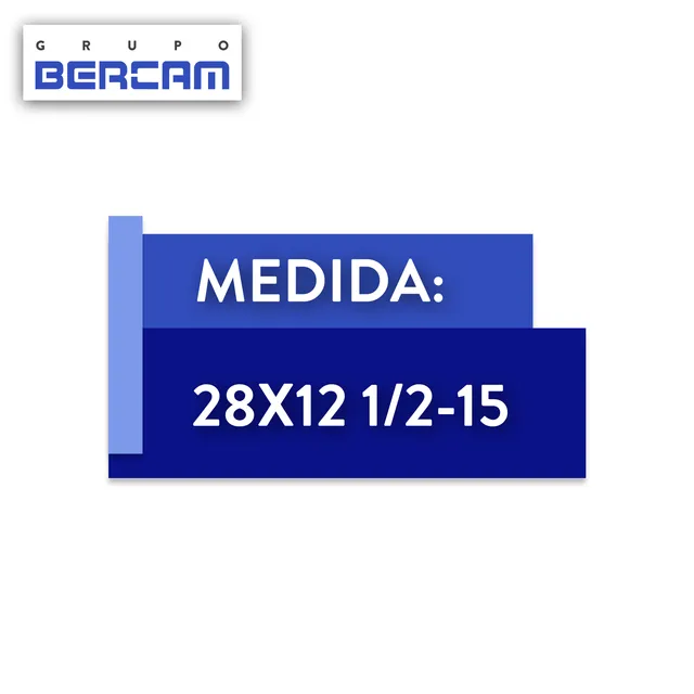 Cubierta maciza 28×12½-15